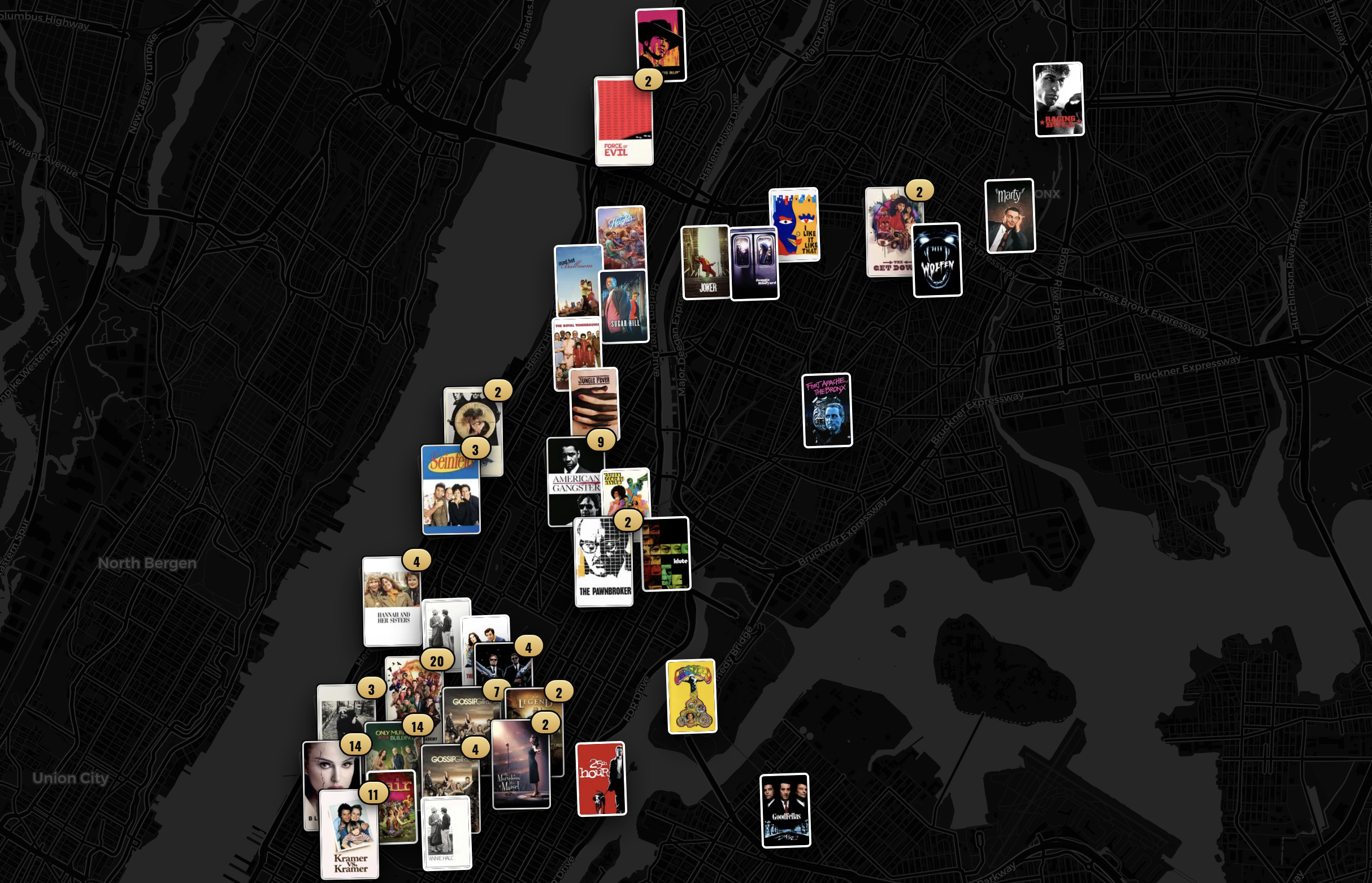 Films in NYC