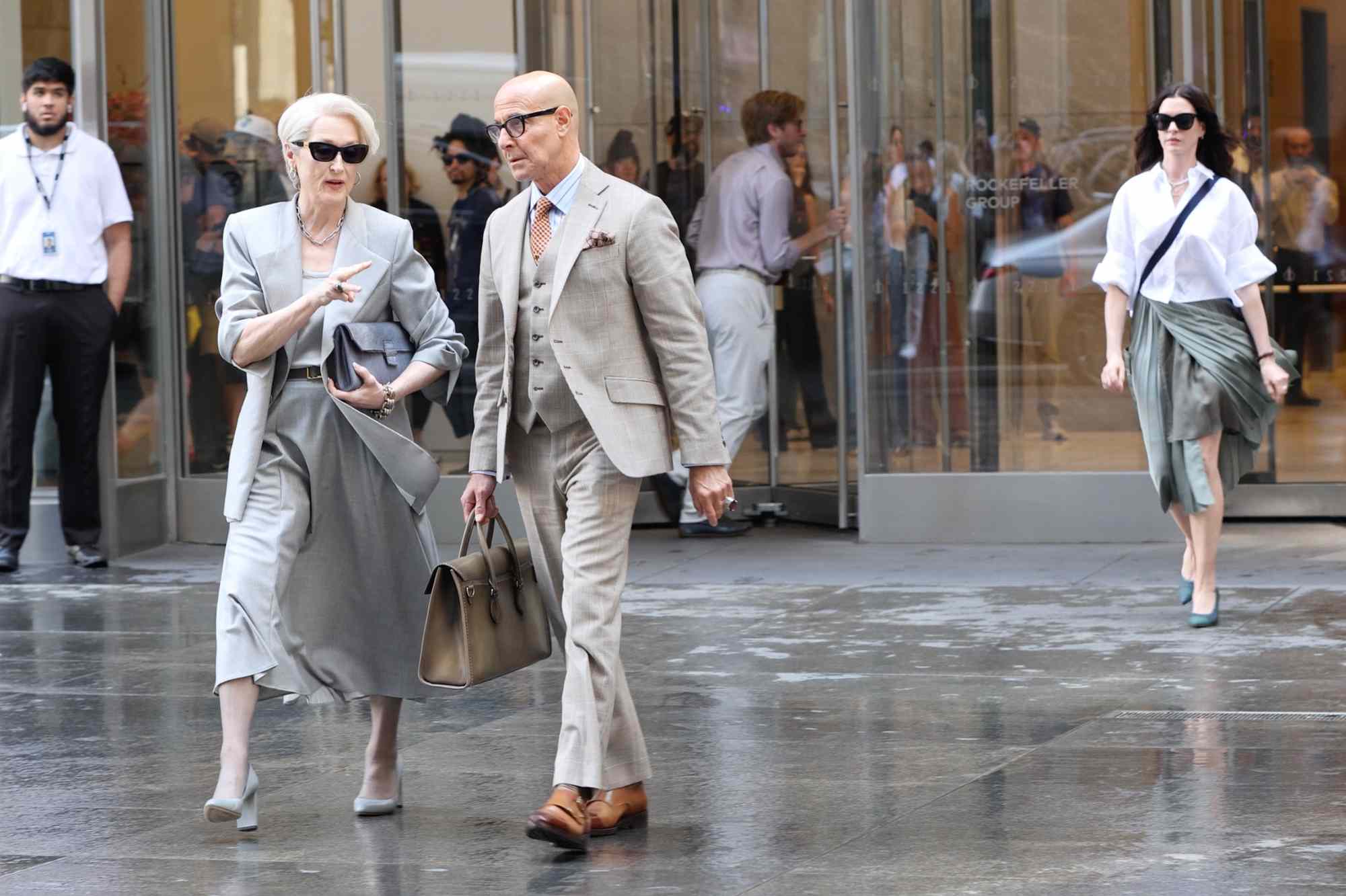The Devil Wears Prada 2 filming location in Rockefeller Center, New York