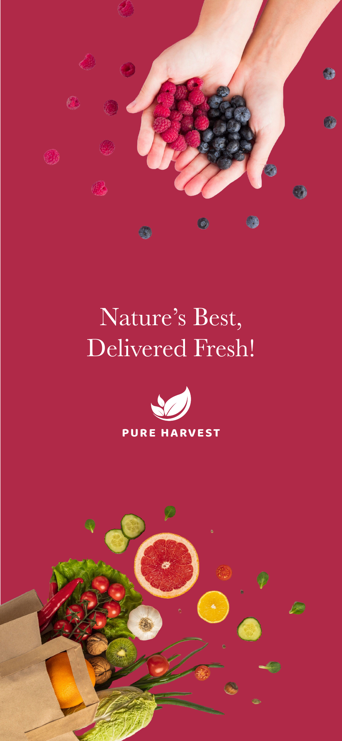 Pure Harvest browse and search flow