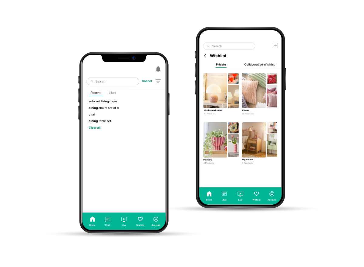Before — Navigation structure 4
